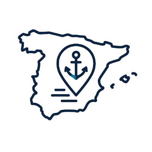 Entrega en cualquier puerto de España